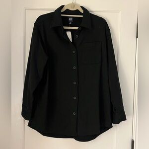Gap Black Shacket